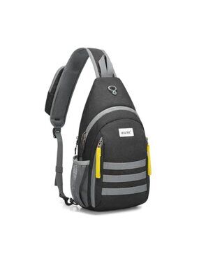 RFID Blocking Sling Bag Crossbody Backpack Hiking Daypack Water-Resistant